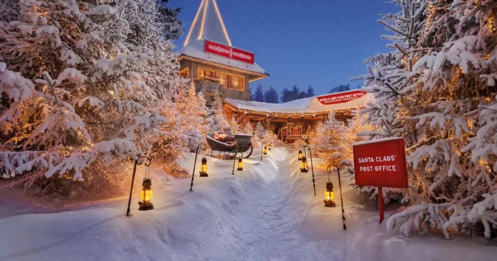 The effect of Santa. How has the expansion of tourism have reduced the green spaces in Lapland