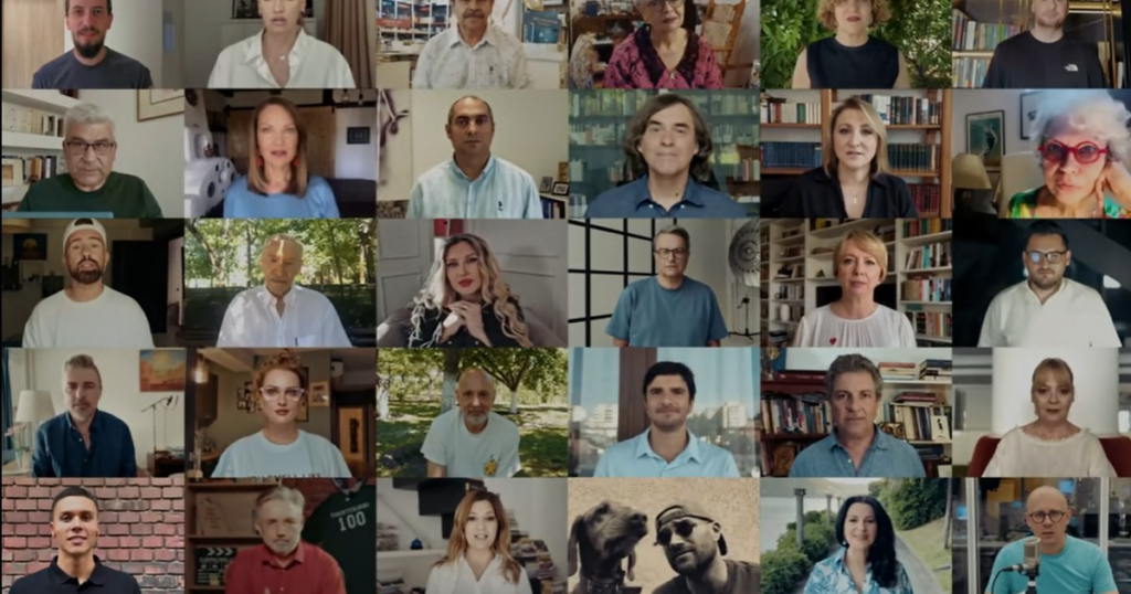 VIDEO TRAPHI TRAPHI has released the song "When rhinos". David Popovici, among the dozens of celebrities who appear in the video