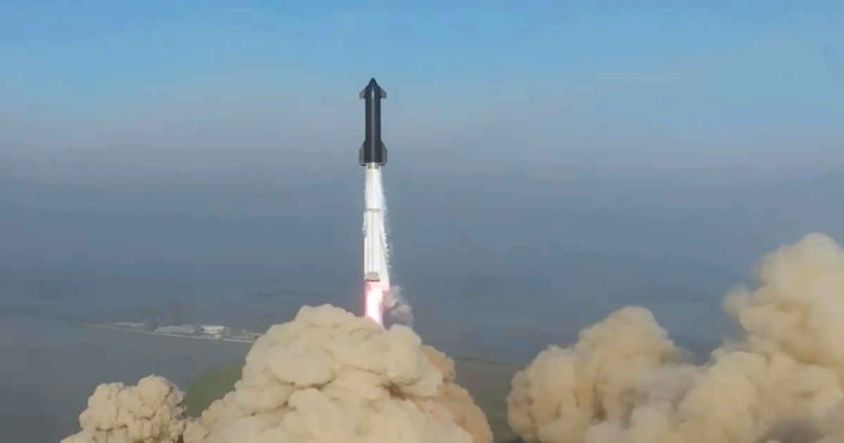 Video Starship rocket, successfully tested. Spacex prepares the Missions version per month and Mars