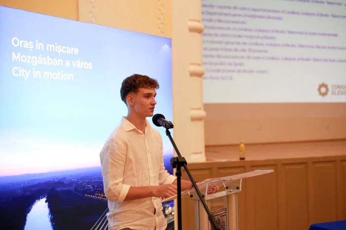 Bogdan Gogan, vice-president of the National Student Council