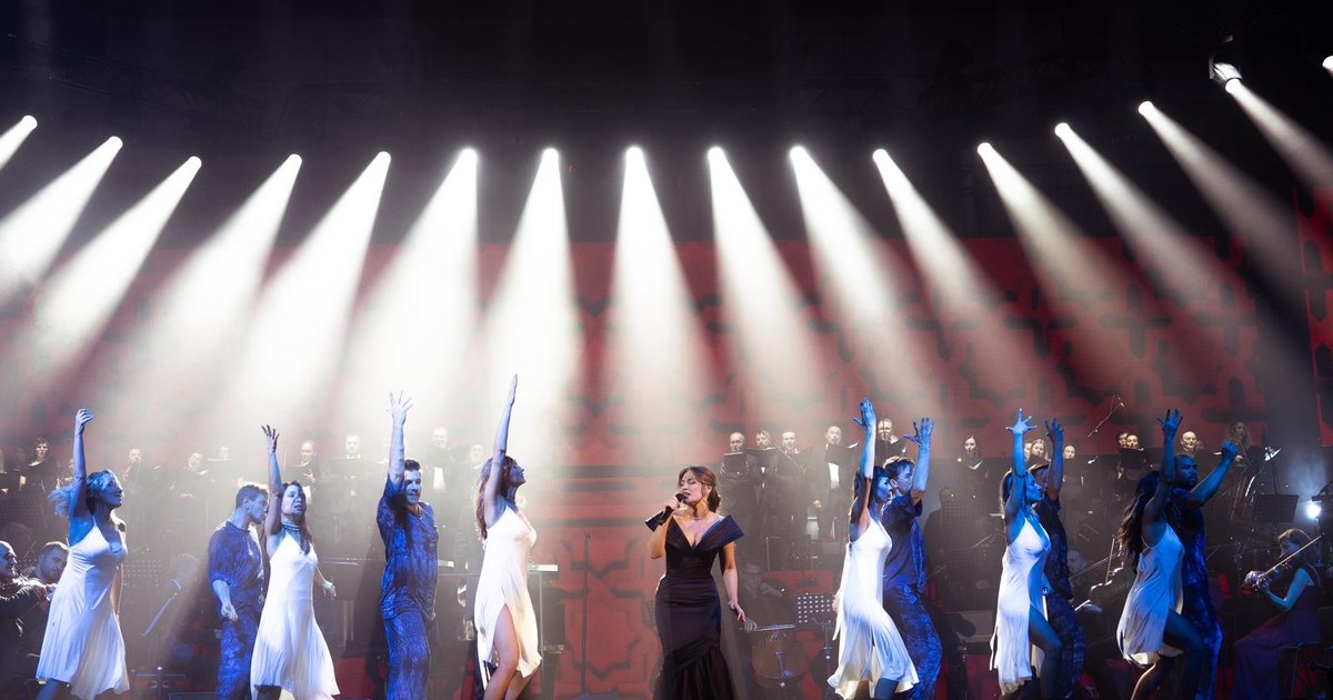 Soprano Irina Baiant filled the Palatului Hall with emotion, light and applause at Illuminarium Echo, a crossover concert