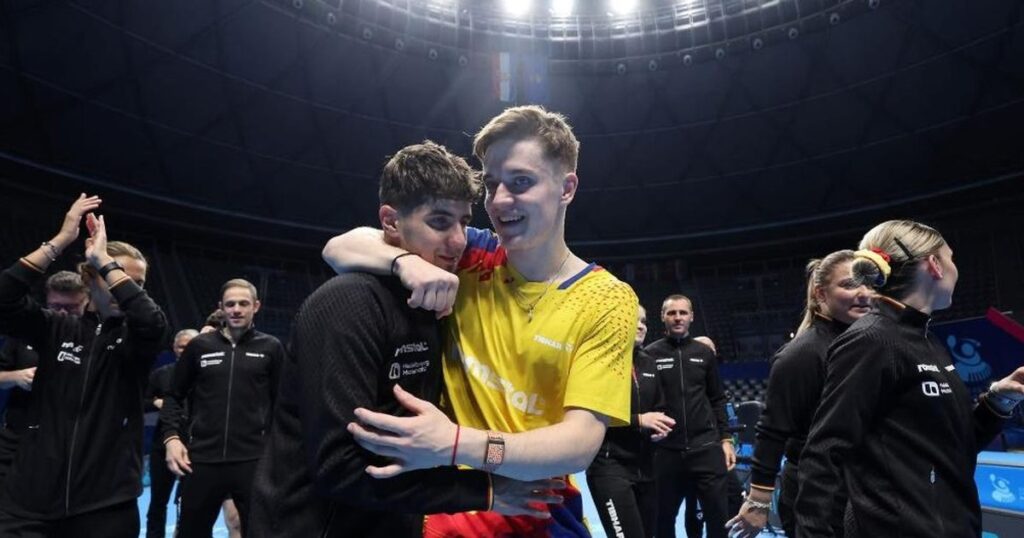 Table tennis: Iulian Chiriță secured two medals at the Junior World Championships in Cluj-Napoca