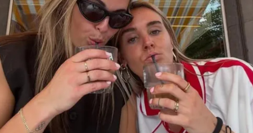 Two top athletes left their long-term relationships, got hitched and set the internet ablaze with a cheeky pictorial. "We are aware"