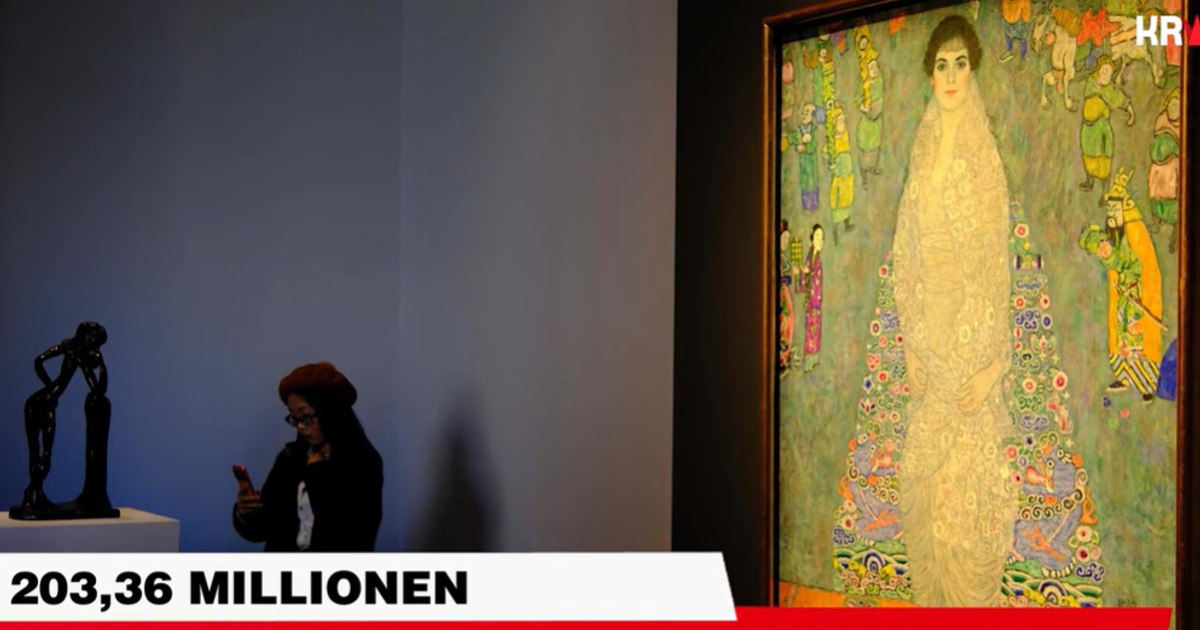 Video A painting by Gustav Klimt, sold for a record price of over 200 million euros. It becomes the second most expensive work ever awarded at auction