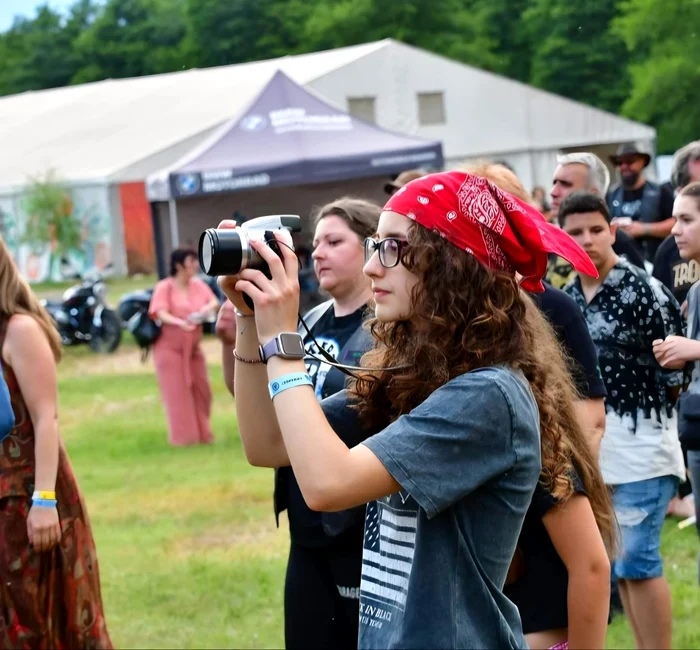 He has been taking photography courses since last year - PHOTO: Ana Grigorie's personal archive 