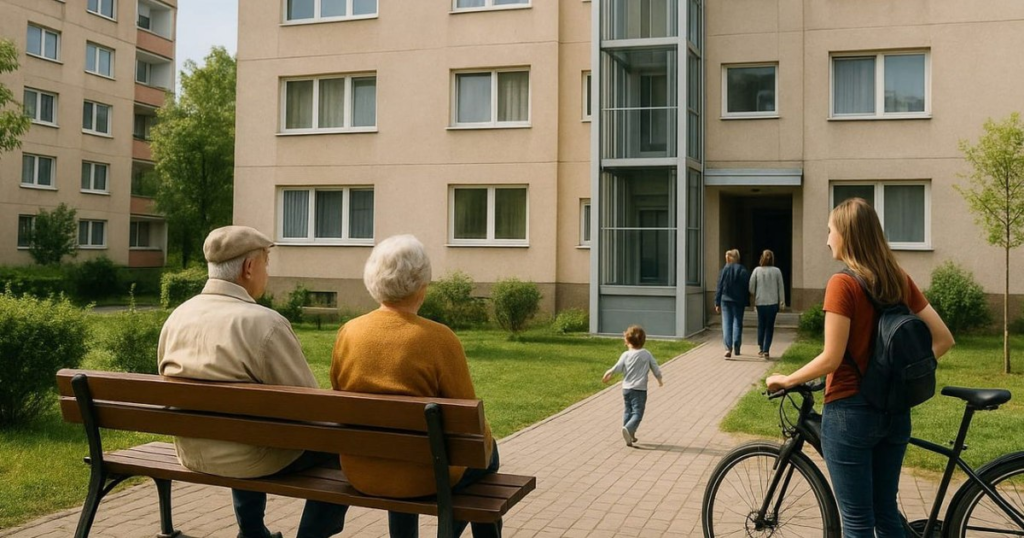 National program in old buildings: "Lift for Life" for millions of Romanians