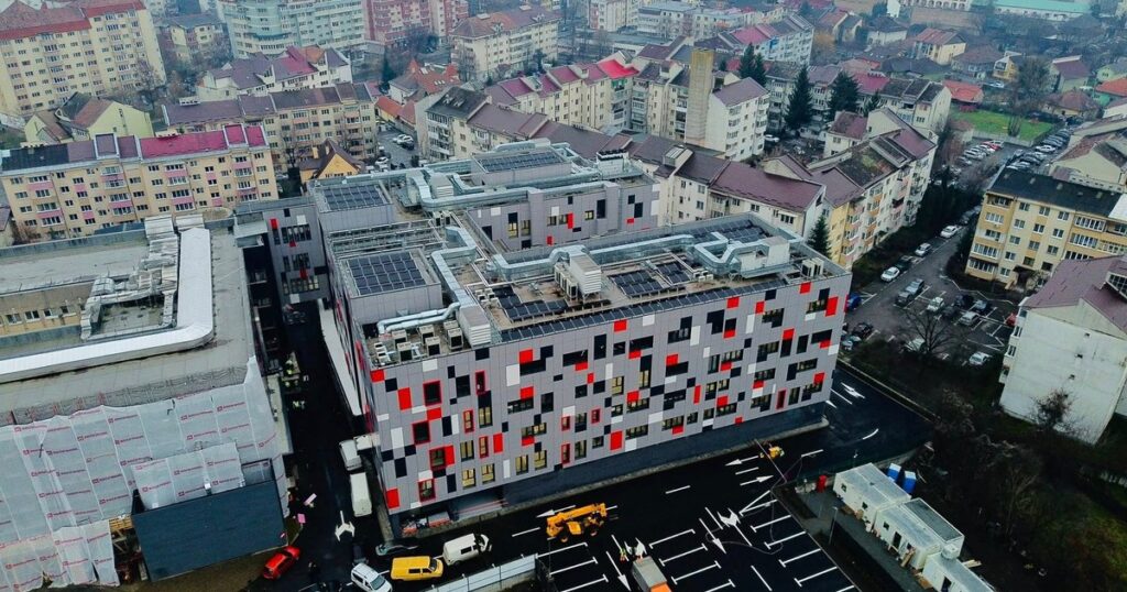 Photo Premiere in health: the first new county hospital built in Romania in the last 35 years was completed