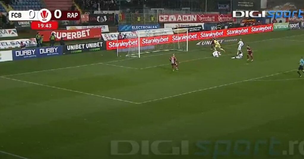 Superliga: the loss of the championship took place in Botoșani - Rapid. The gate "became small" before a Romanian international