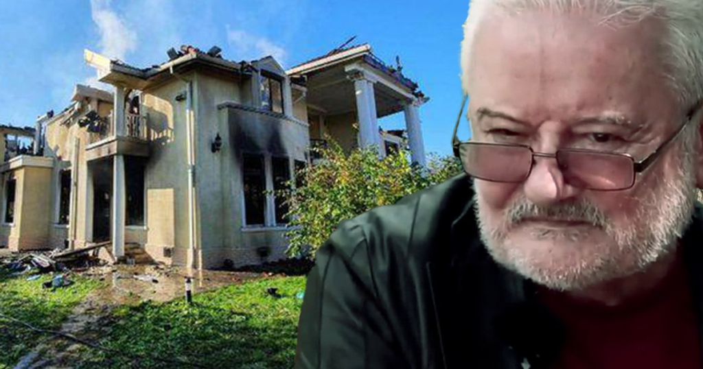 Video Irinel Columbeanu's Palace from Izvorani, a ruin with a former gable. New images show the collapse of luxury and the deplorable state of the villa