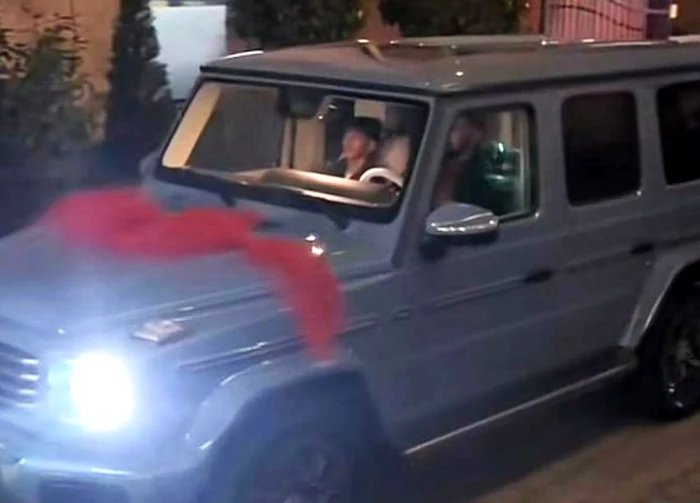 The car was brought by the manelist Costel Biju PHOTO: capture Ora de Sibiu