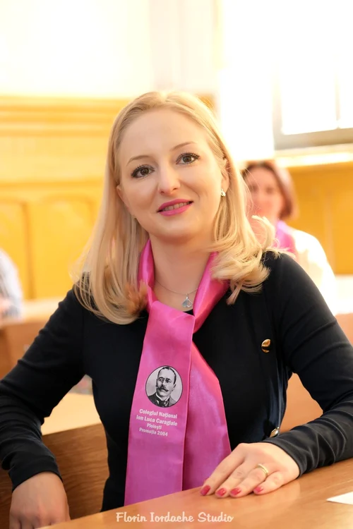 Octavia Popescu Gavrilă, German language teacher PHOTO Personal Archive