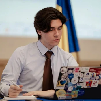 Mihnea Adrian Haiduc, president of the National Council of Students jpg