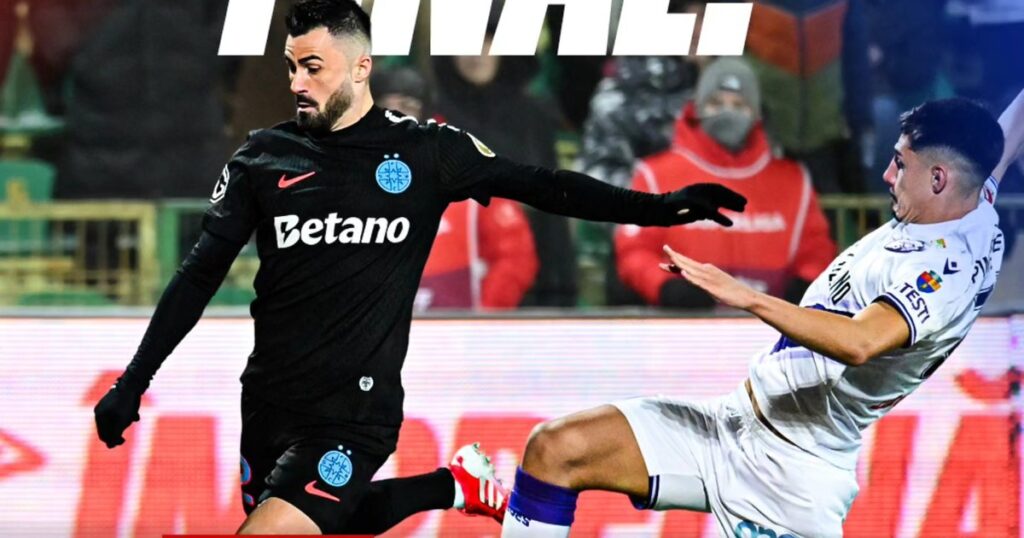 FCSB, defeat in the "battle for the play-offs". Newly promoted FC Argeș took 6 points, without conceding a goal