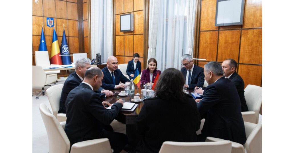 Ilie Bolojan met with the Minister of Interior of Turkey. The Prime Minister thanked him for the resumption of participation in the NATO Air Police, on the territory of Romania
