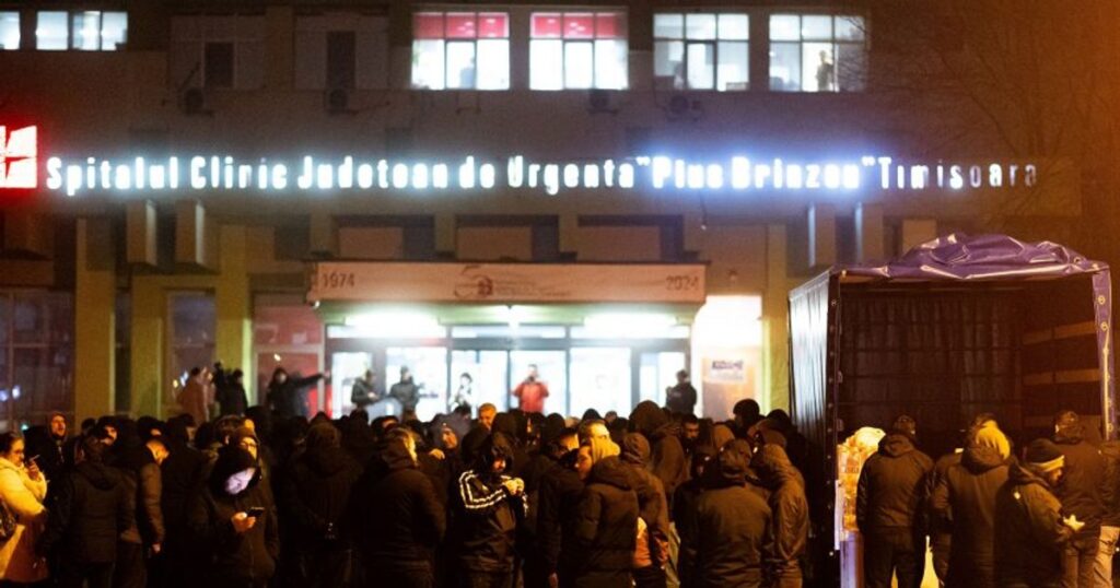 Solidarity between supporters. The people of Timisoara jump to the aid of the Greeks from PAOK Thessaloniki injured in the road accident