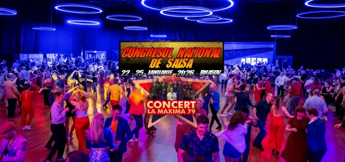 The event is organized by Salsa Picante and Academia de Dans BV. PHOTO: www.nationalsalsacongress.ro