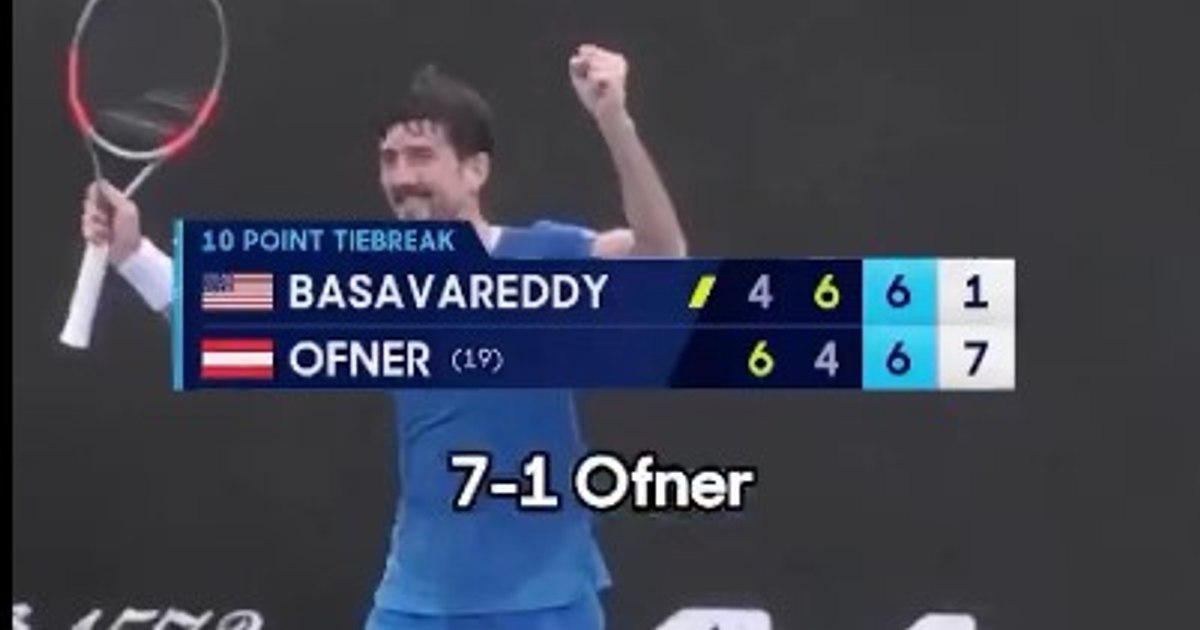Video Joke of the year in tennis. An Austrian thought he was the winner too early and painfully left the Australian Open qualifiers