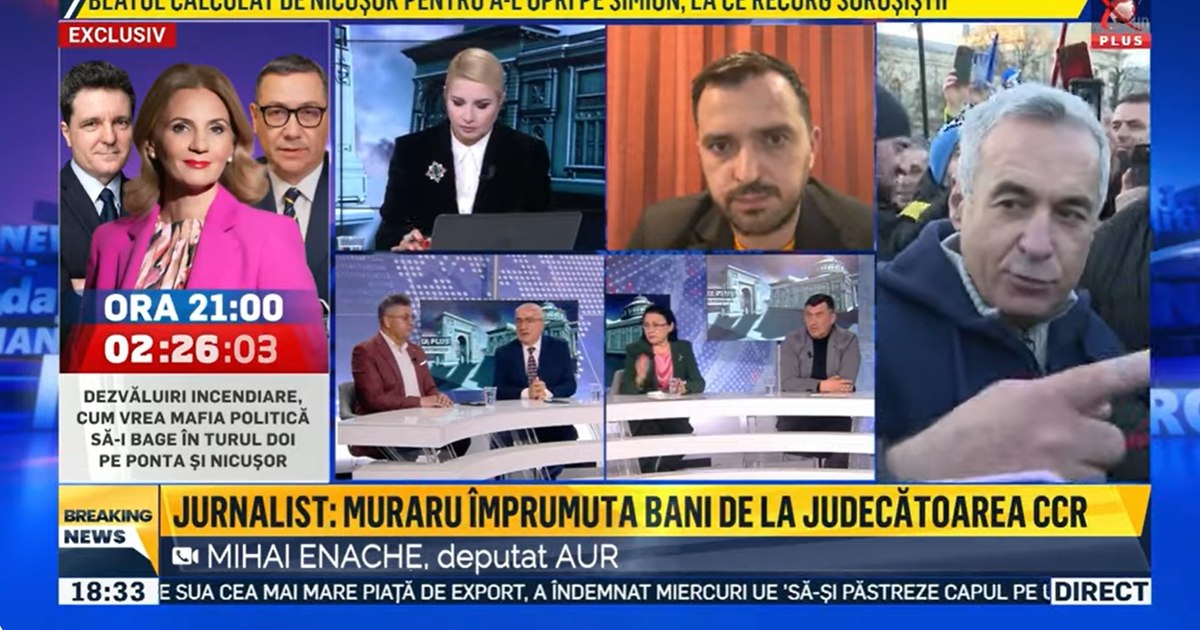 CNA sanctions Realitatea Plus by suspending the broadcast for three hours, for repeated violations of the law