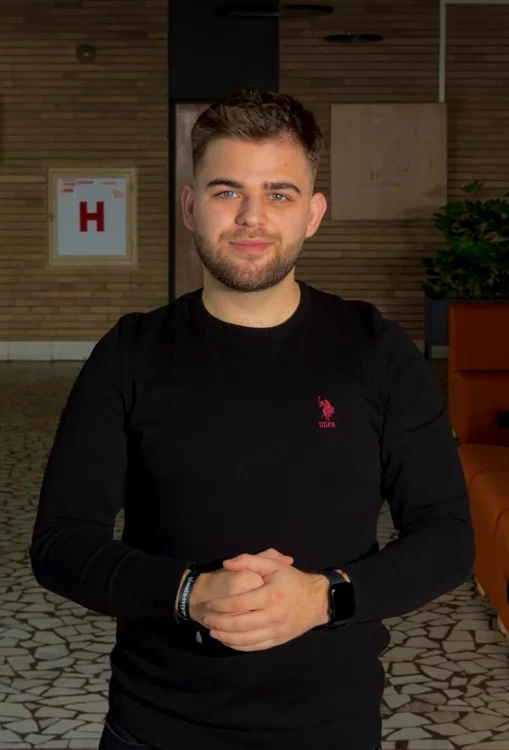 Mario Claudiu Chirica, president of the Law and Public Administration Students' Club