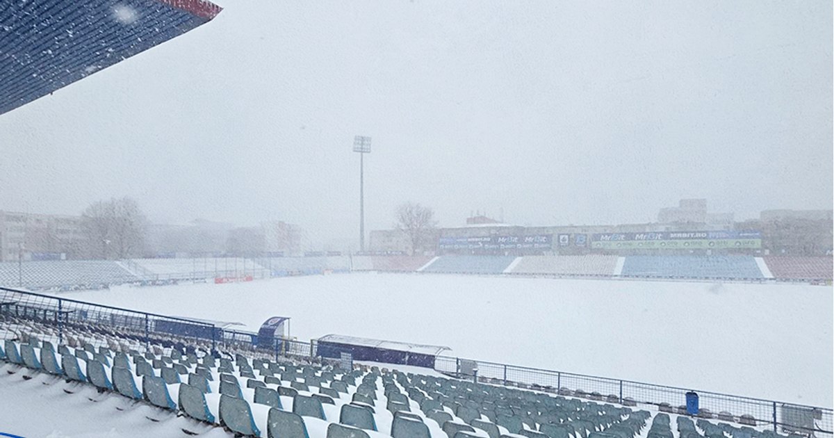 Moldovans, called to put their hands on the shovels. The match Oțelul - UTA, in danger of not being contested