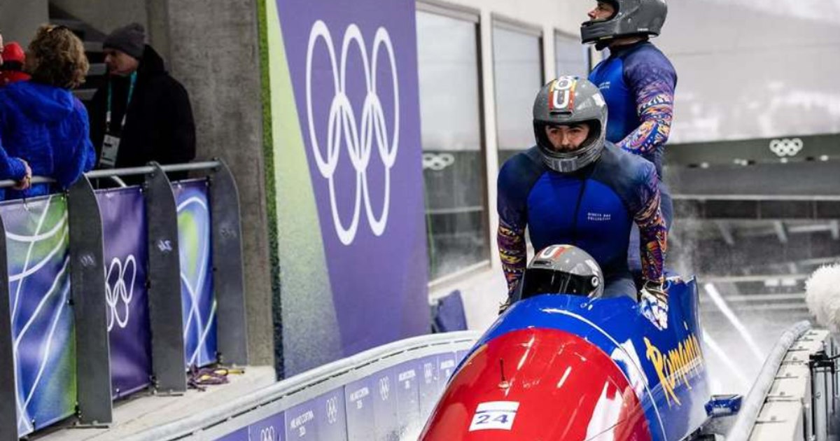 The last act for Romania at Milano-Cortina 2026. The tricolors achieved 17th place in the four-person bobsled
