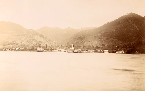 Tekia. The Iron Gates. Photo Geza Hutterer (1864 1917) Museum of Architecture at Berlin Institute of Technology, Germany