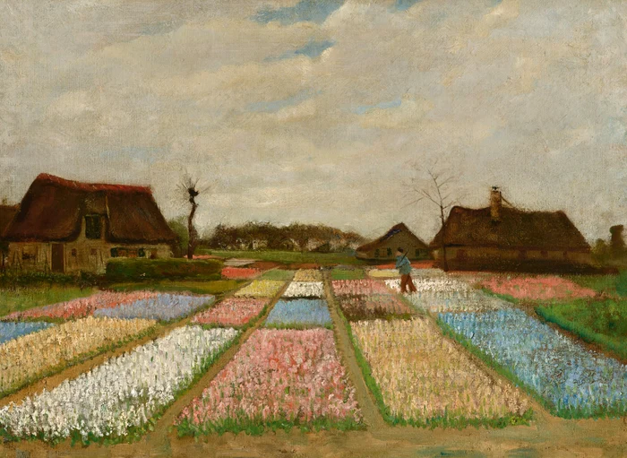 The tulips, seen by Vincent van Gogh. PHOTO: Unsplash