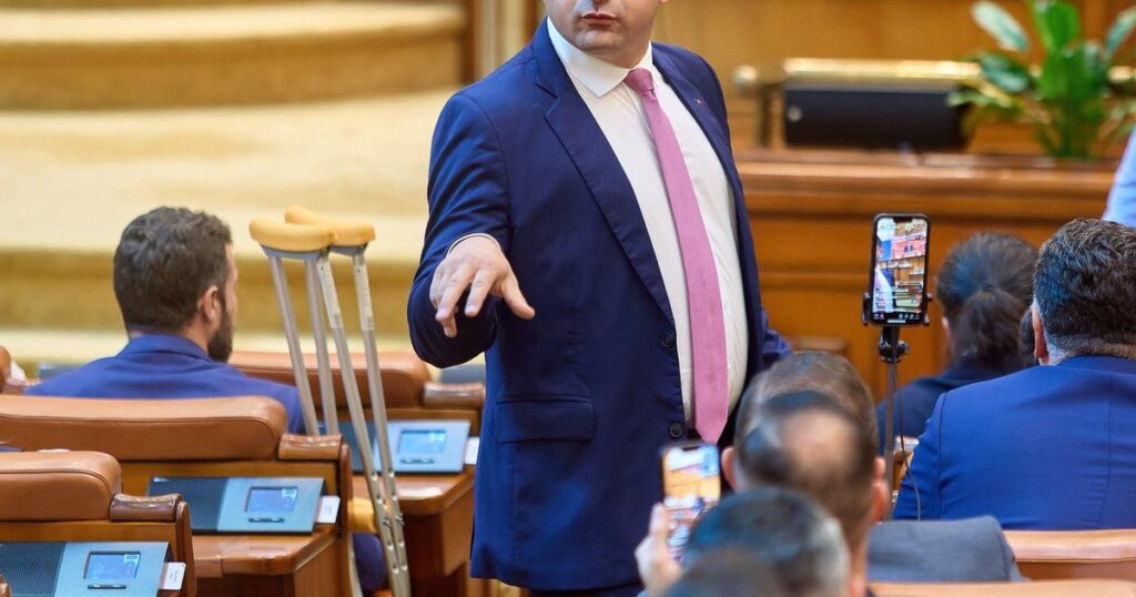 George Simion explains the AUR's position regarding the budget: "That's why the Romanians sent us here, not to be complicit with the PSD or the USR"