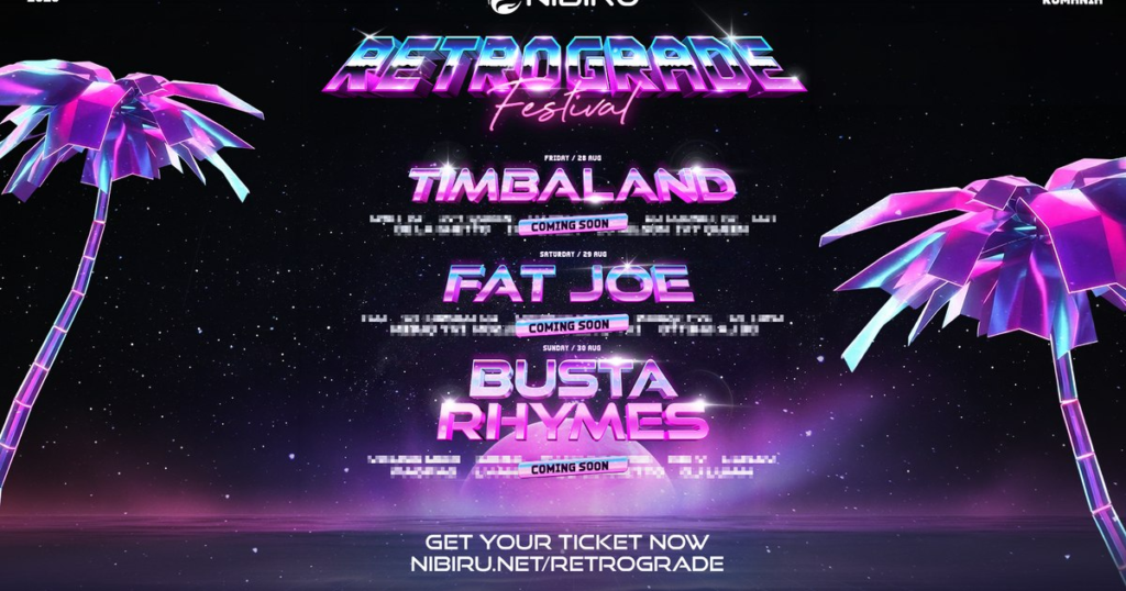 NIBIRU opens on July 16 and heralds the start of summer 2026 experiences: free daily shows, festivals and the first international artists: Timbaland, Busta Rhymes, Fat Joe, Hugel, Ozuna and Nicky Jam