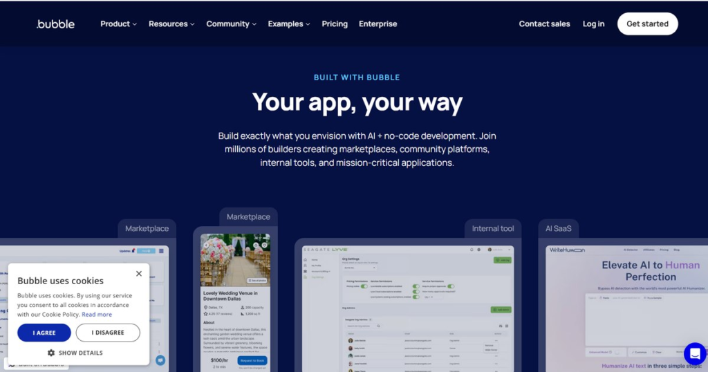 Security alert. The popular Bubble platform, used to create hard-to-detect phishing pages