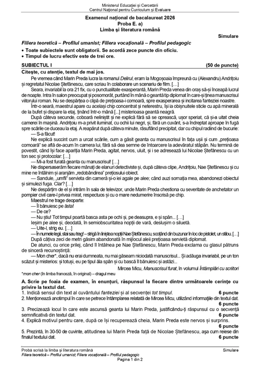 Simulation subjects Romanian Baccalaureate Human good 1 jpg