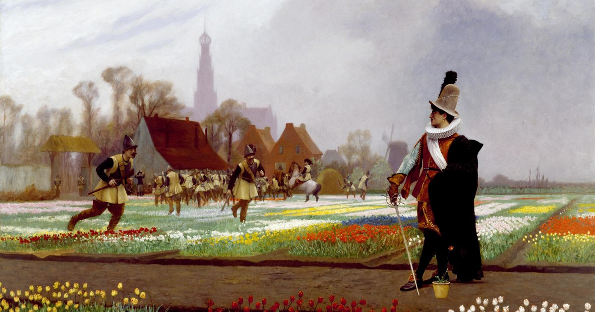 "Tulip Mania". The story of the flowers from the Ottoman Empire traded at maximum quotations on the stock exchange