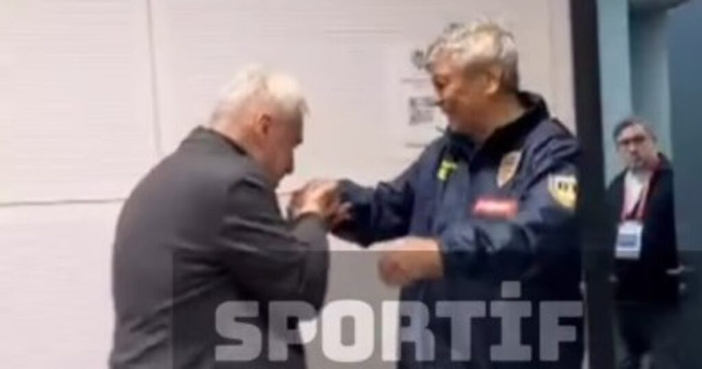 Who is the Turk who kissed Mircea Lucescu's hand. The meaning of the gesture that Romanians apply to women