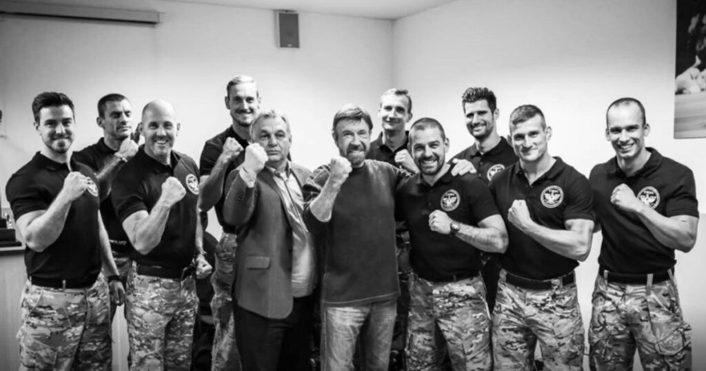 "You're like Trump" video: Chuck Norris compared Viktor Orban to the US leader. The tribute paid by the Hungarian Prime Minister after the death of the actor