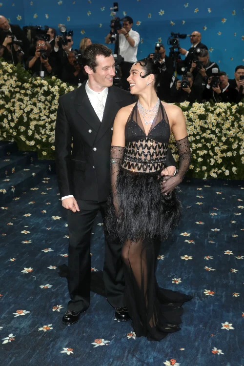 Dua Lipa and Callum Turner PHOTO Getty Images