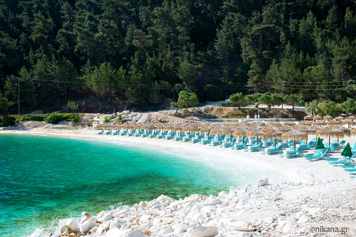 Marble Beach in Thassos PHOTO: Nikana.gr