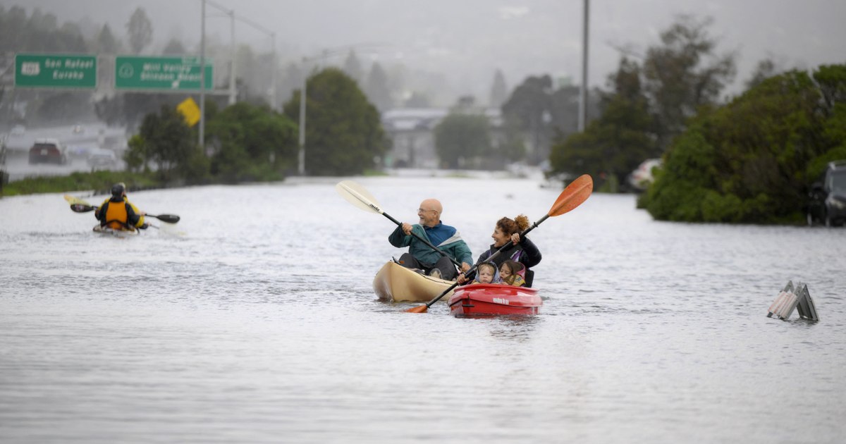 A flood of biblical proportions could hit California at any time. "It is known that it will happen, the question is only ``when''"