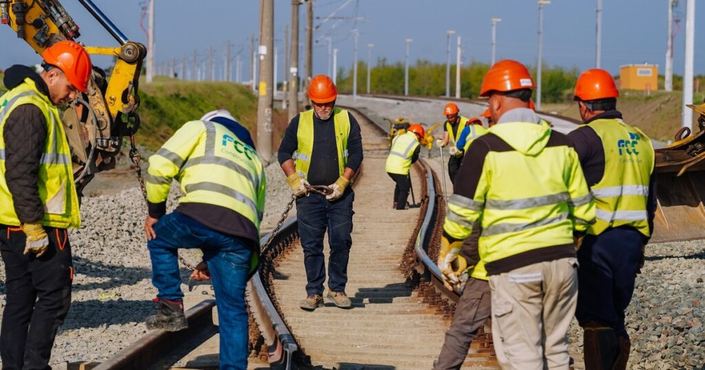 Another 10 kilometers of modernized railway, with PNRR funds, were put into circulation in Romania