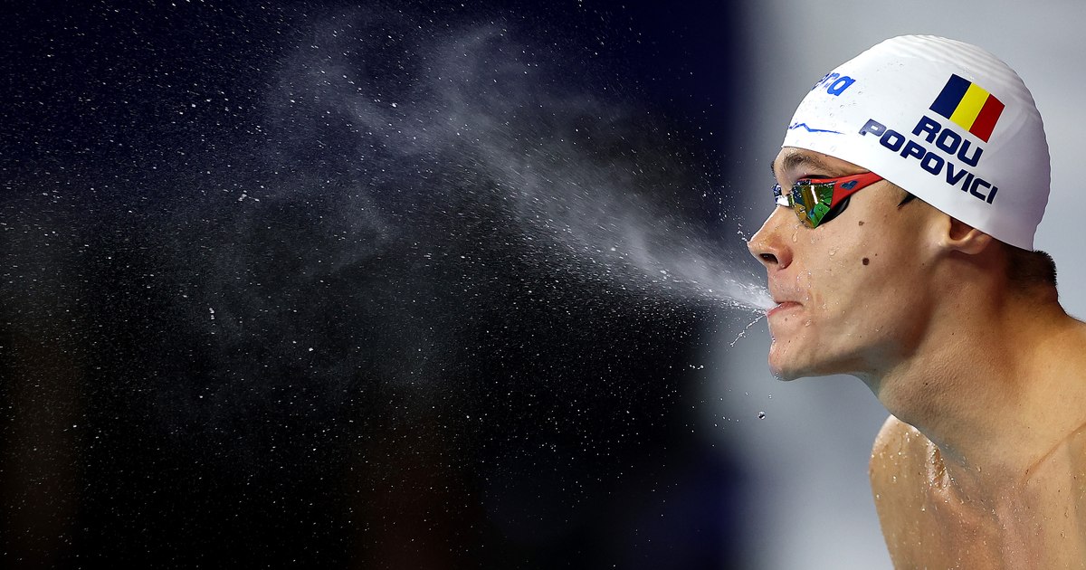 David Popovici, king also in the 200 meter freestyle event. The star of the world nation shatters all competition at the National Championships