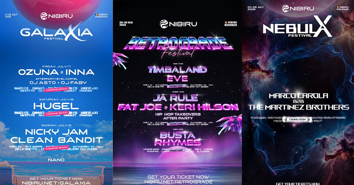 NIBIRU: 90 new artists and festivals in biggest announcement yet, revealed in 5-hour live marathon