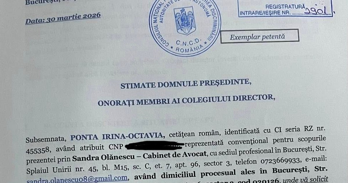 Ponta, after the scandal of his daughter's repatriation from Dubai: "I filed the first complaint against Minister Oana Ţoiu at the CNCD. A criminal complaint will follow at the General Prosecutor's Office"