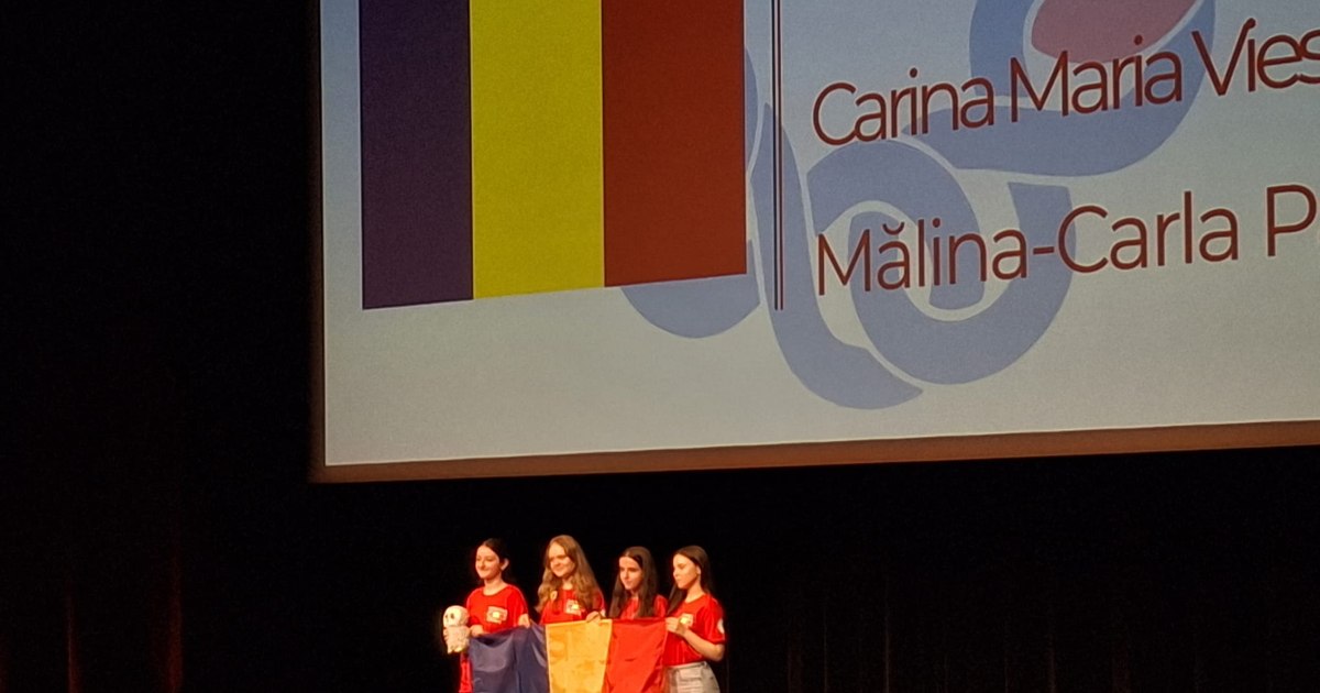 Romania, first place in Europe at the European Mathematics Olympiad for Girls: four medals, three of which are gold