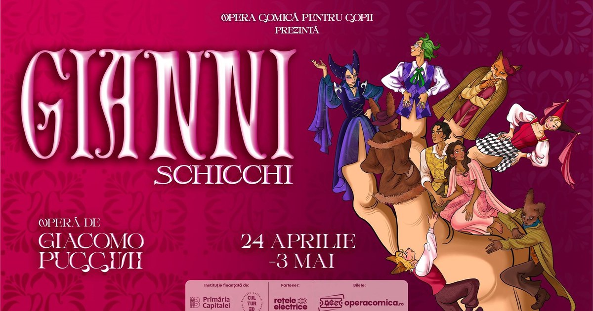 This month, Opera Comica for Children premieres Puccini's only comedy