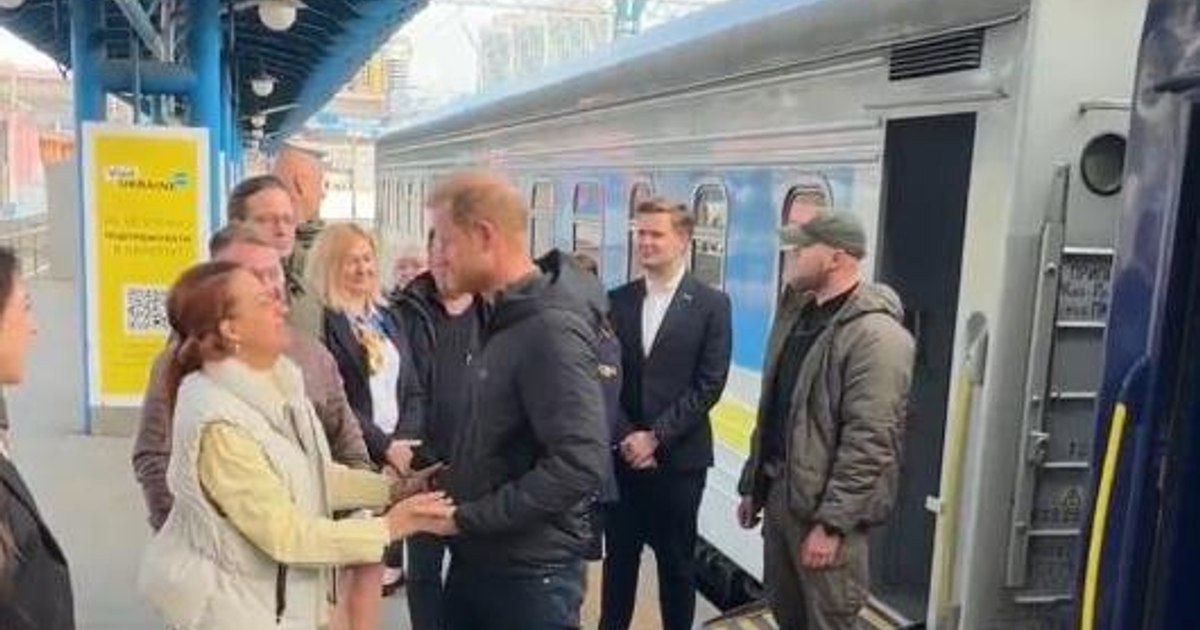 Video Prince Harry, unannounced visit to Kyiv. He will attend a conference on security