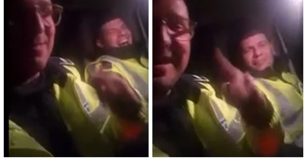 Video "Skip the permits!" Scandal in the Police, after two agents filmed themselves in the special car while humming the handels