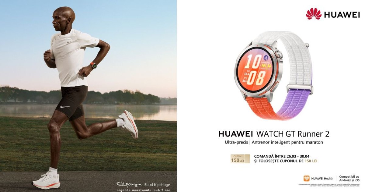 When technological innovation meets excellence in sport. HUAWEI WATCH GT Runner 2, your new running partner