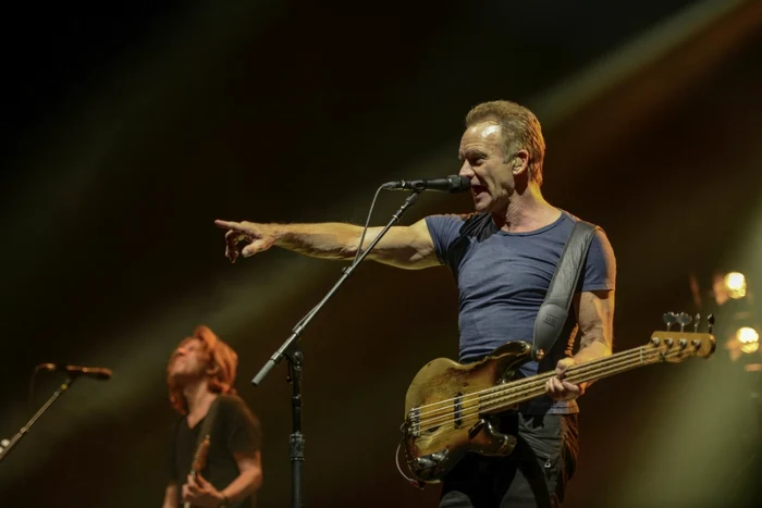 Sting was a teacher before becoming famous PHOTO: Inquam Photos / Cristi Vescan 
