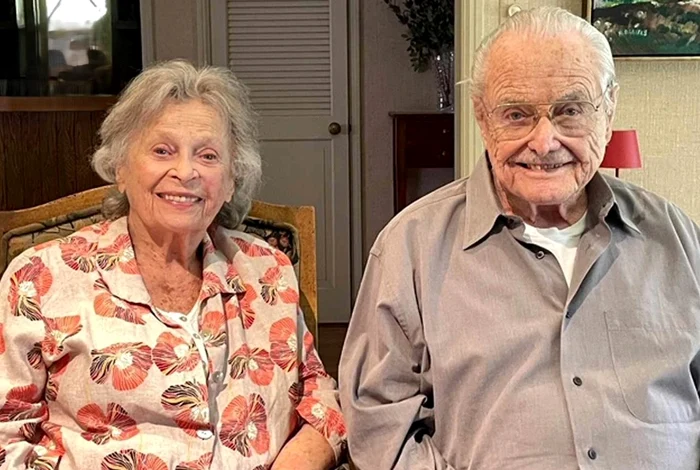 Bonnie Bartlett and William Daniels, the longest-lived Hollywood couple PHOTO: X