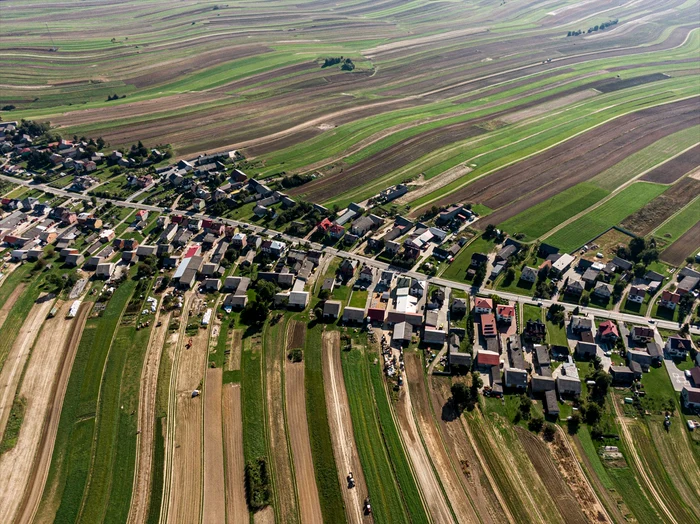 The village filmed from a drone PHOTO: X