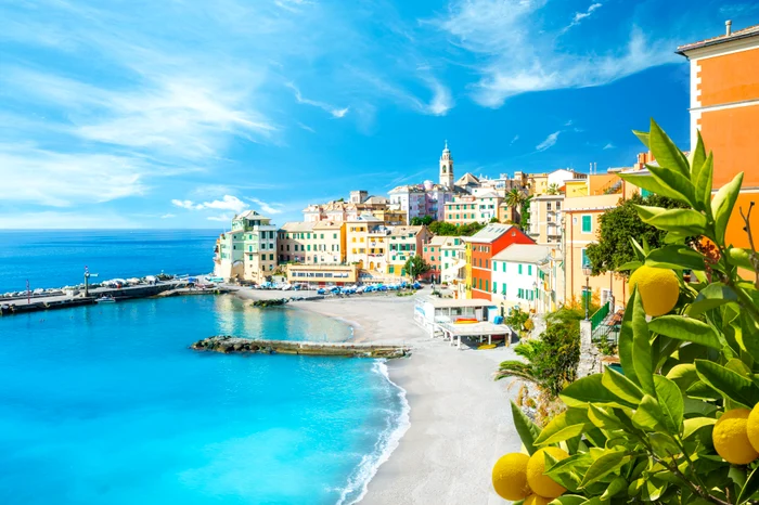 View of Bogliasco, an old fishing village in Italy, Genoa PHOTO Shutterstock 